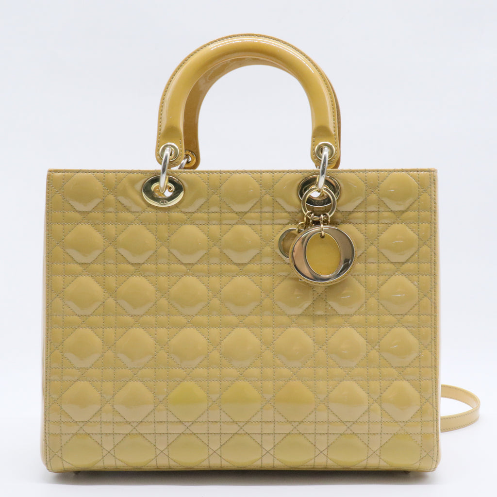 Christian Dior Large Cannage Lady Dior