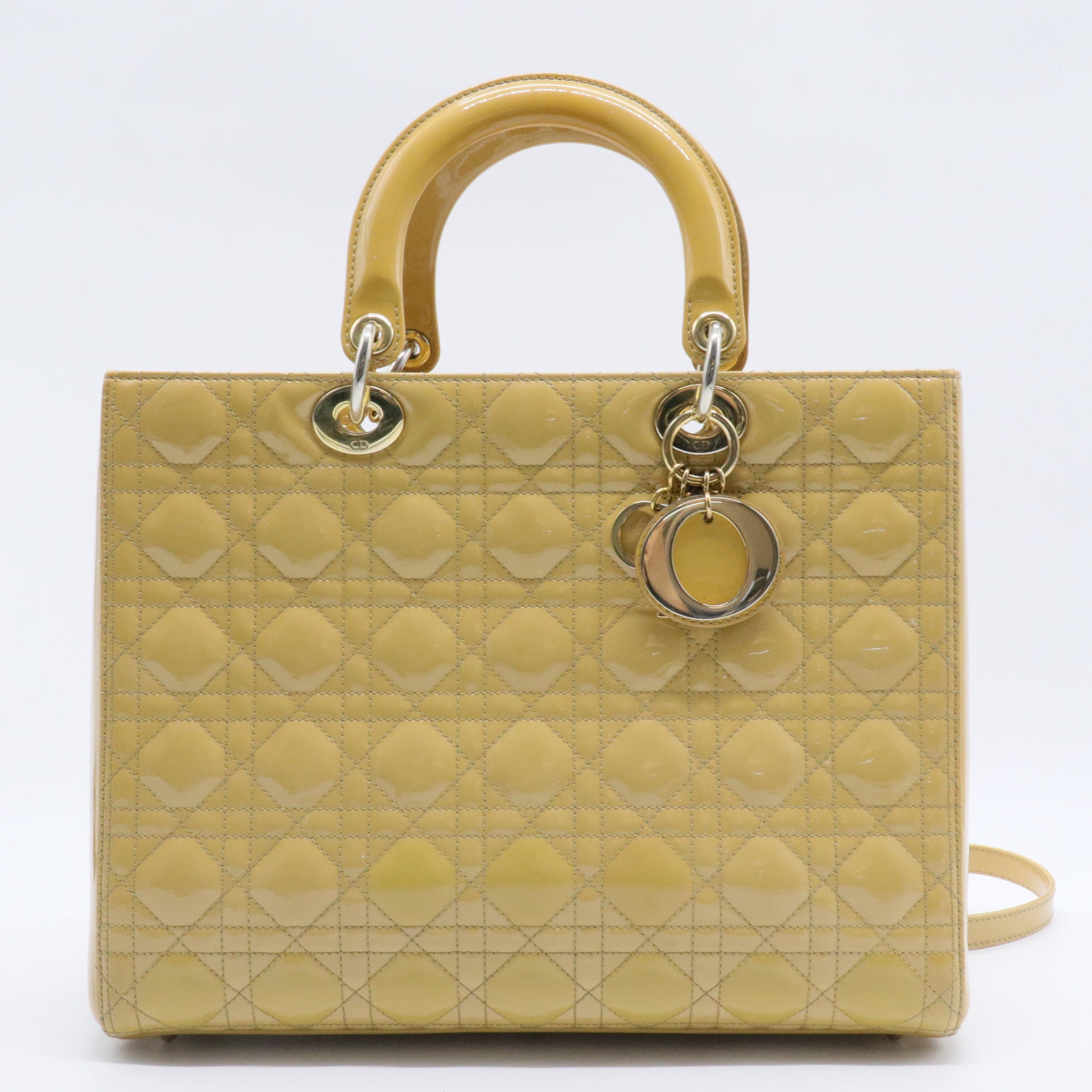 Christian Dior Large Cannage Lady Dior
