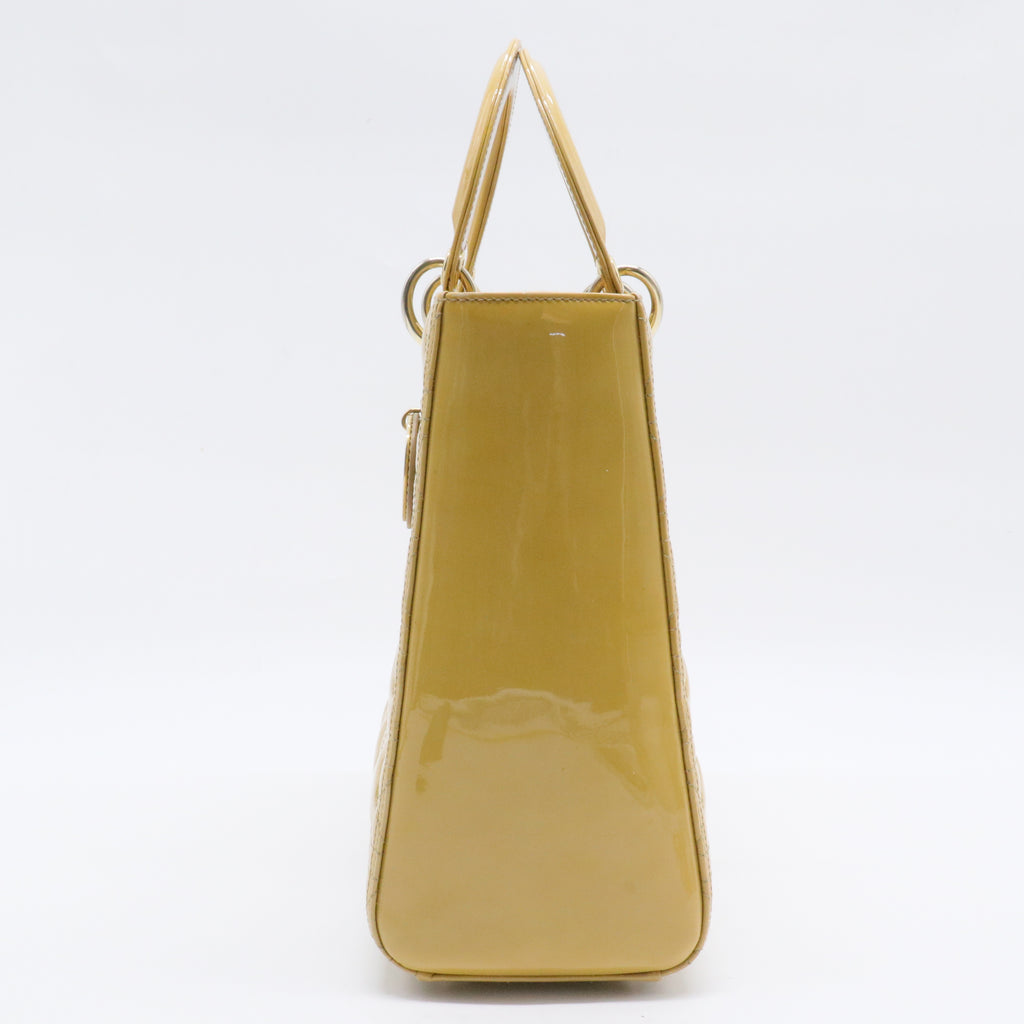 Christian Dior Large Cannage Lady Dior