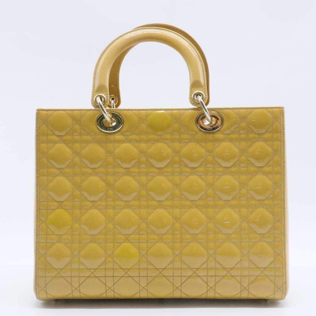 Christian Dior Large Cannage Lady Dior