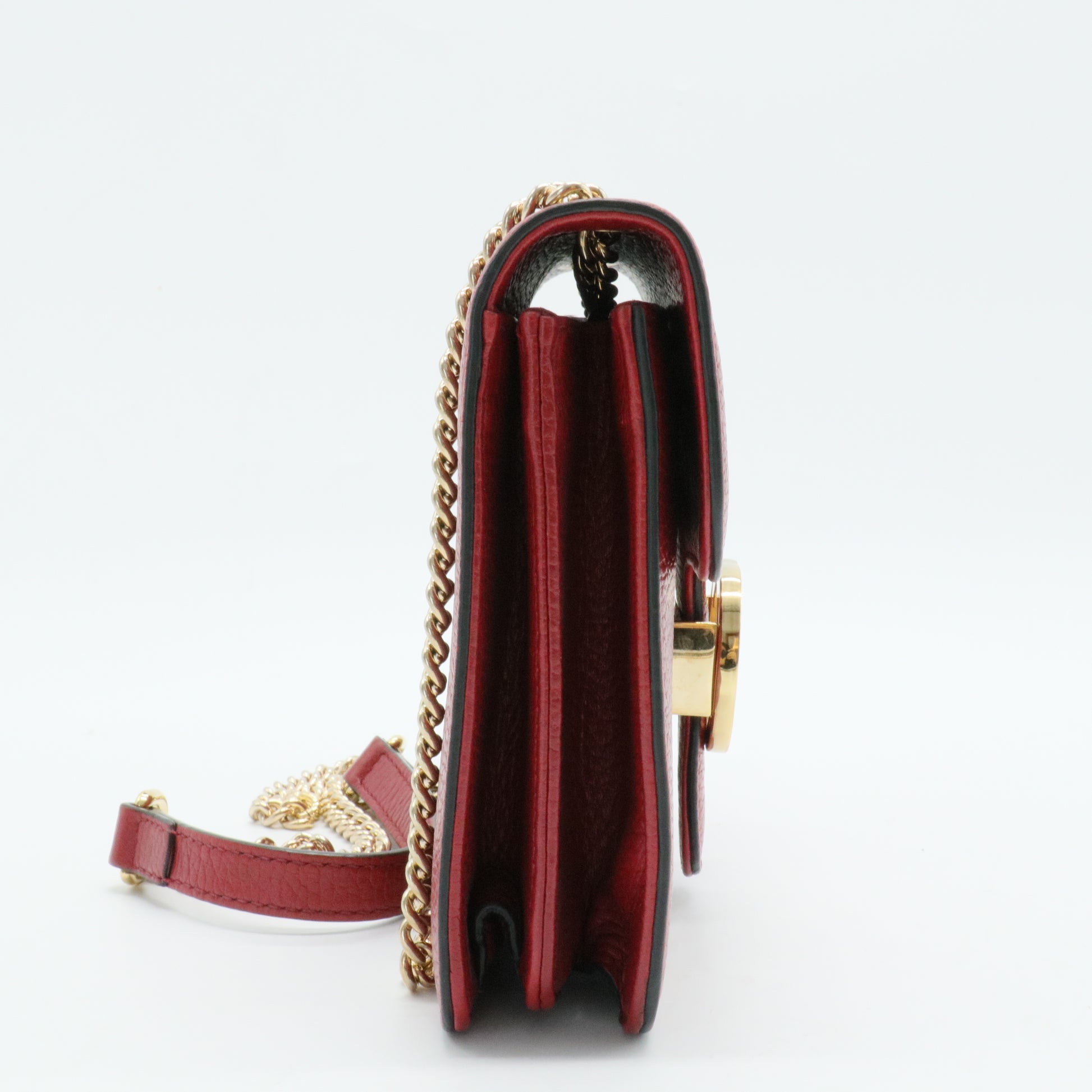 Interlocking Shoulder Bag Leather Small