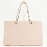 Grand Shopping Tote Quilted Caviar XL