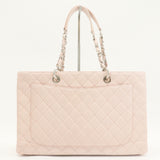 Grand Shopping Tote Quilted Caviar XL