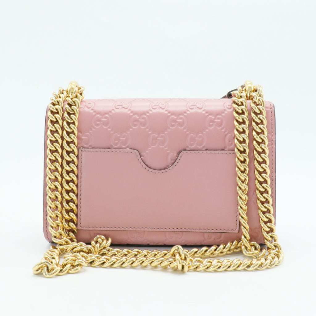 Padlock Shoulder Bag Guccissima Leather Small