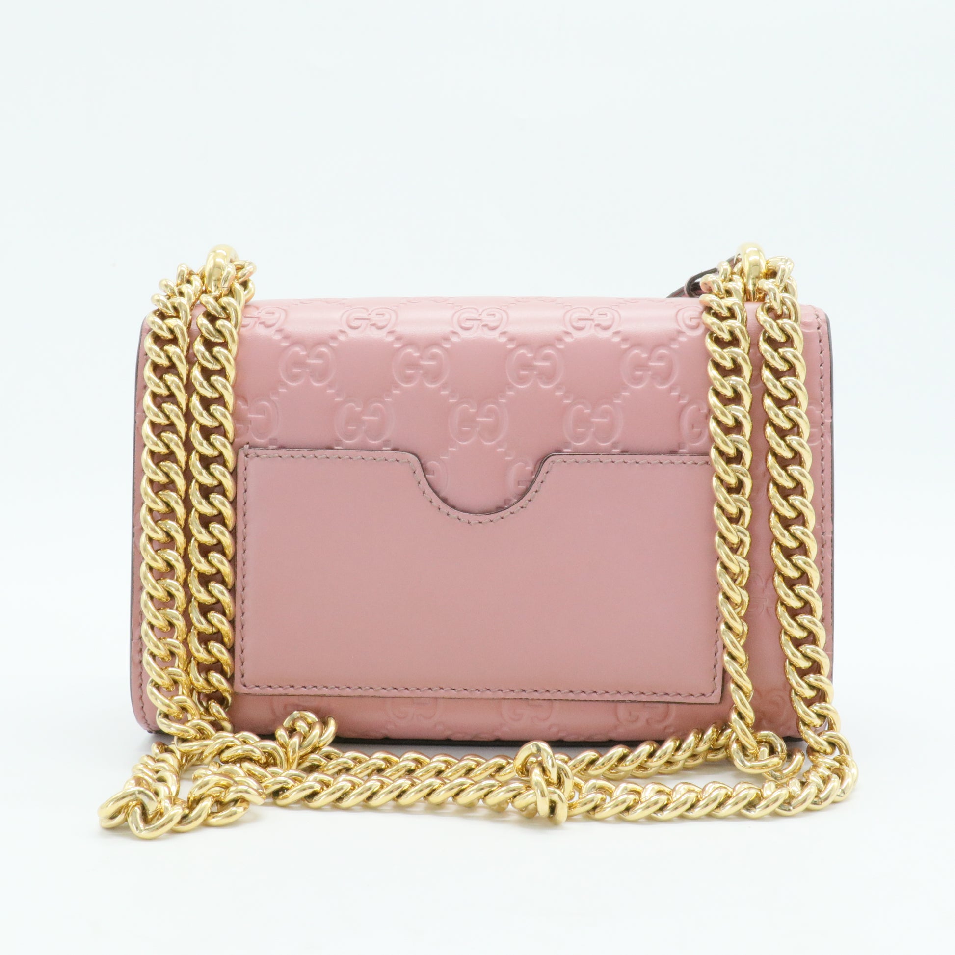 Padlock Shoulder Bag Guccissima Leather Small