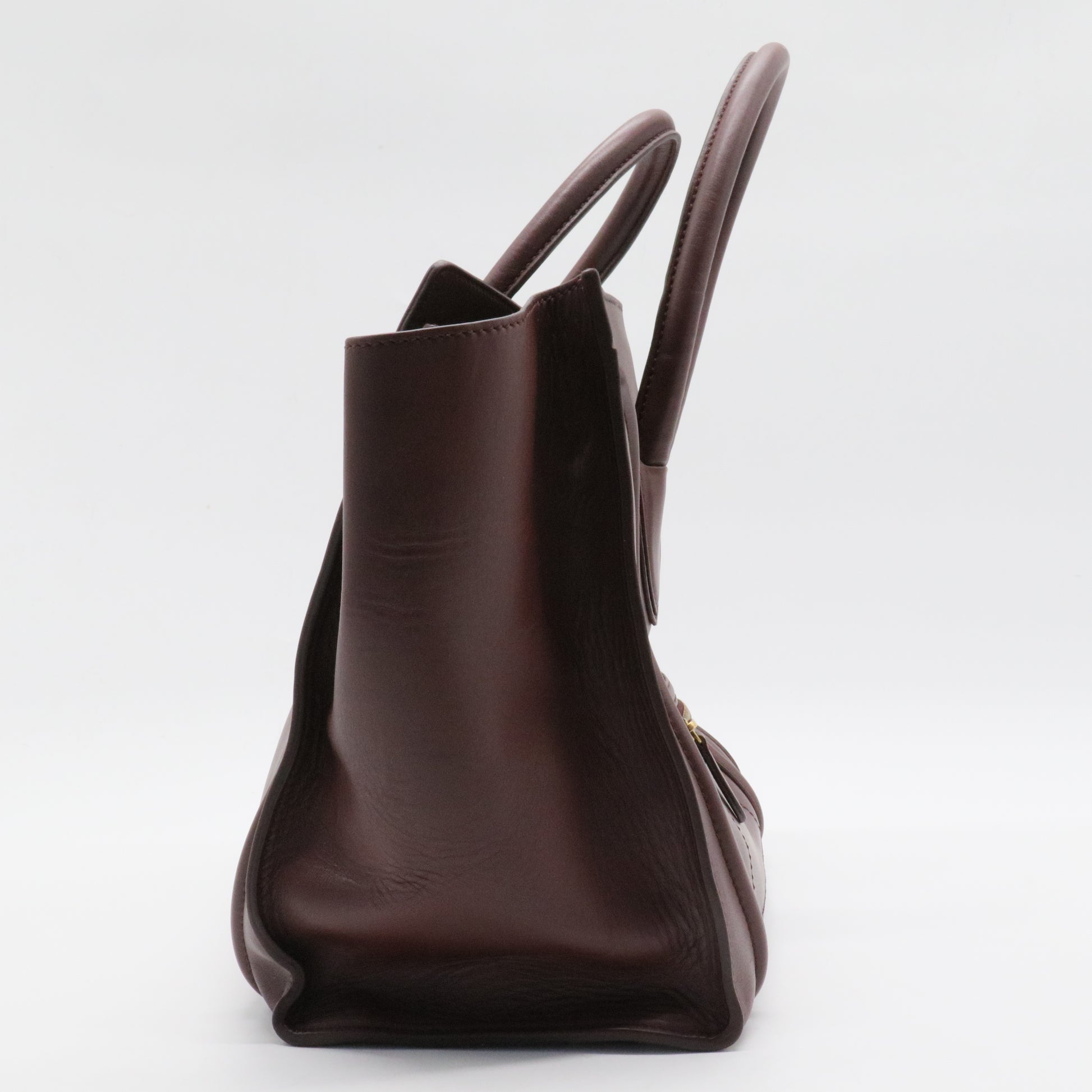Luggage Bag Smooth Leather Micro