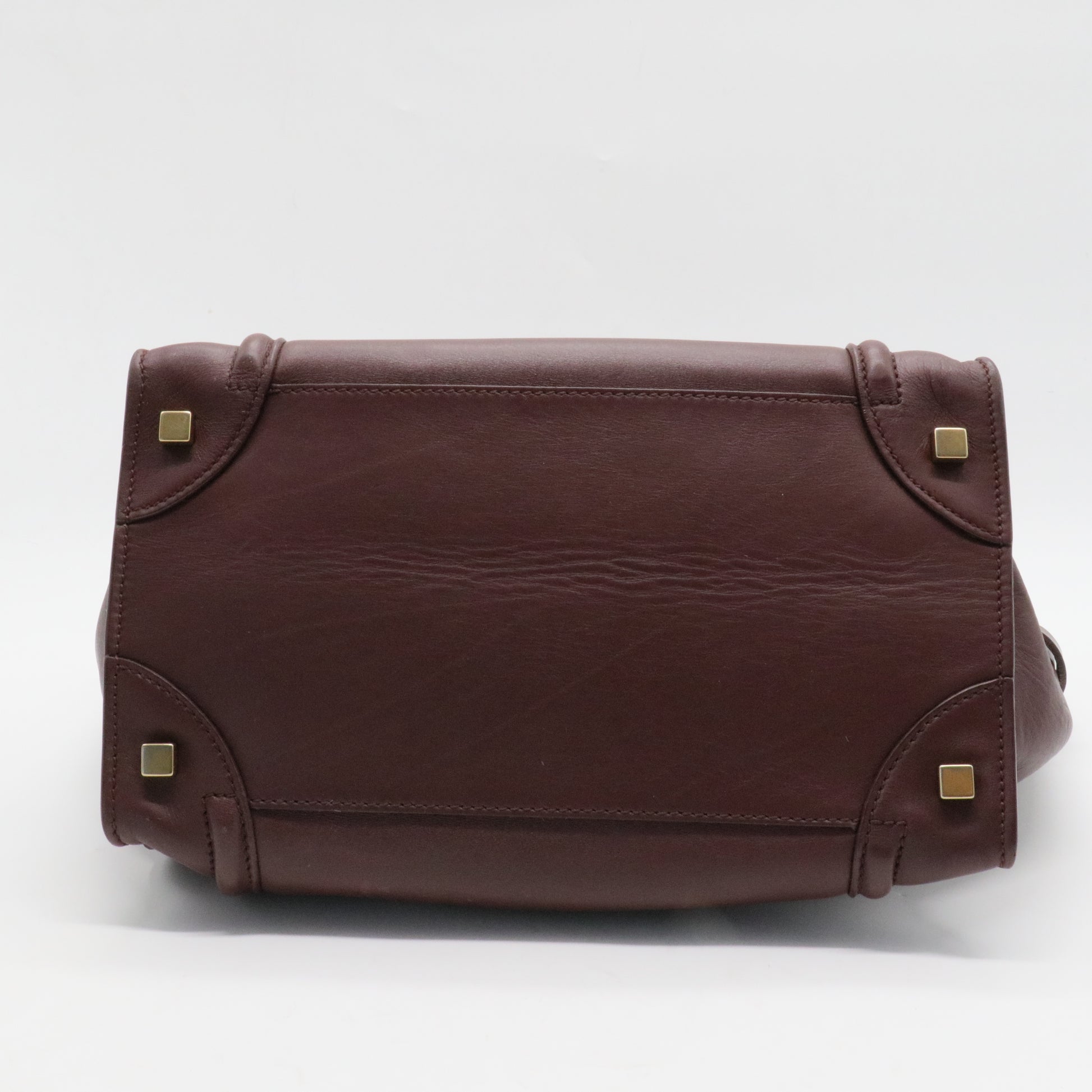 Luggage Bag Smooth Leather Micro