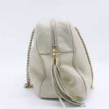 Soho Chain Zip Shoulder Bag Leather Medium