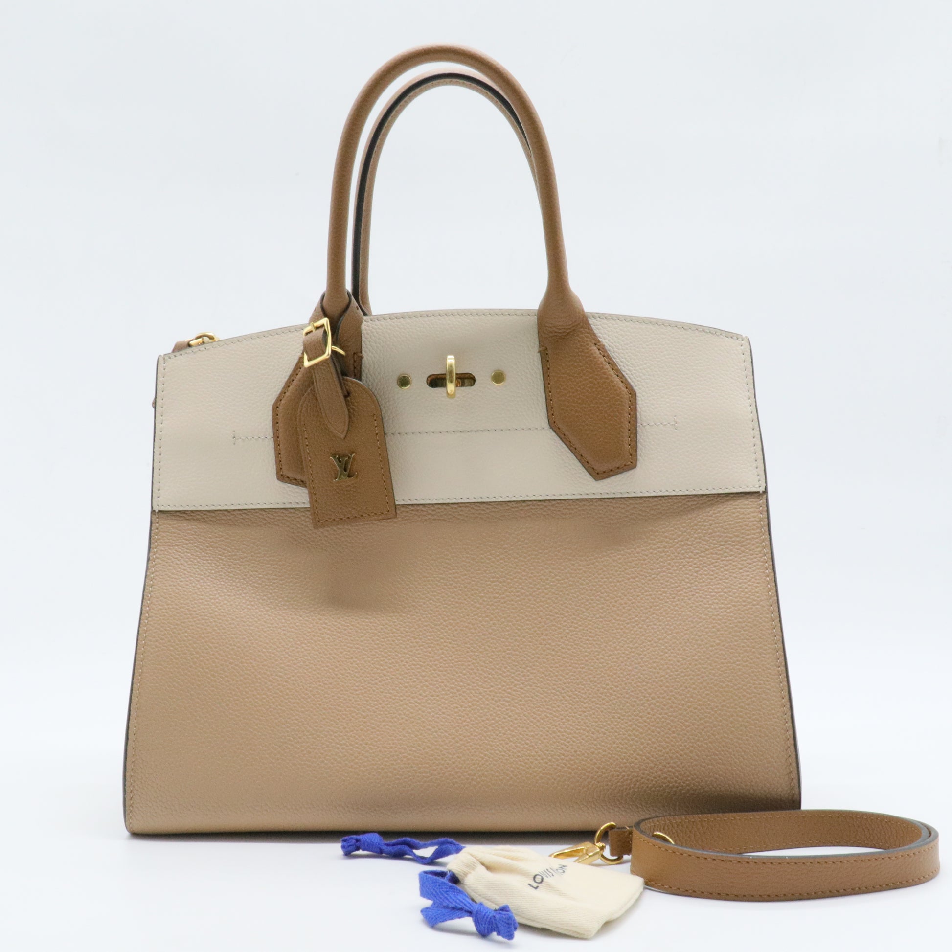 City Steamer Handbag Leather MM