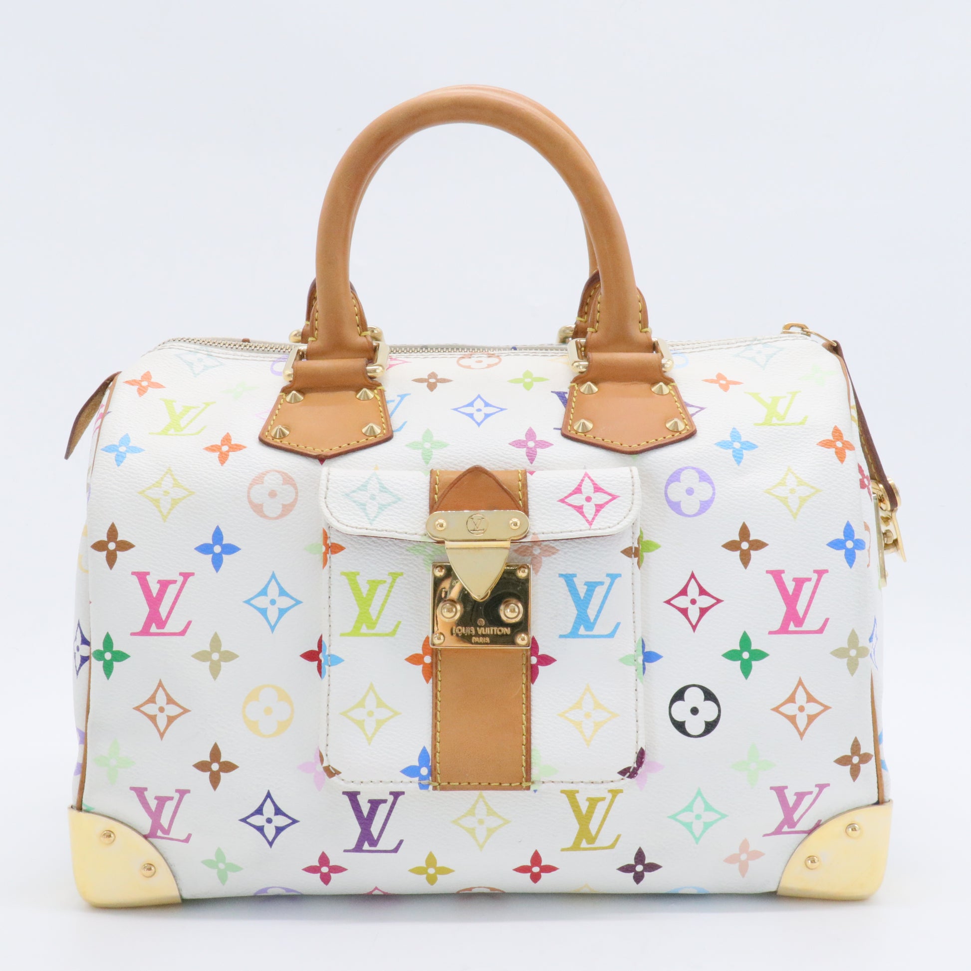Speedy Handbag Monogram Multicolor 30