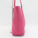 Leather Tote Bag Shoulder Bag Pink