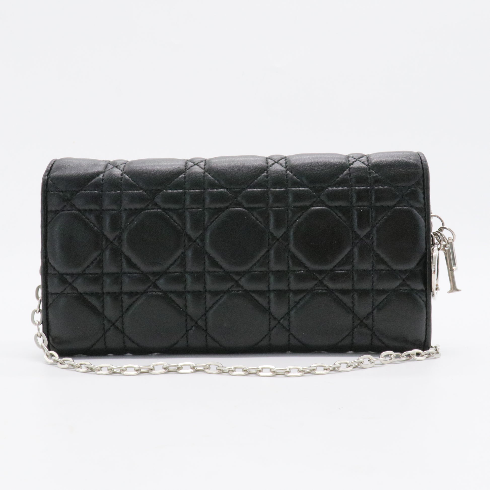 Lady Dior Croisiere Chain Wallet Cannage Quilt Lambskin