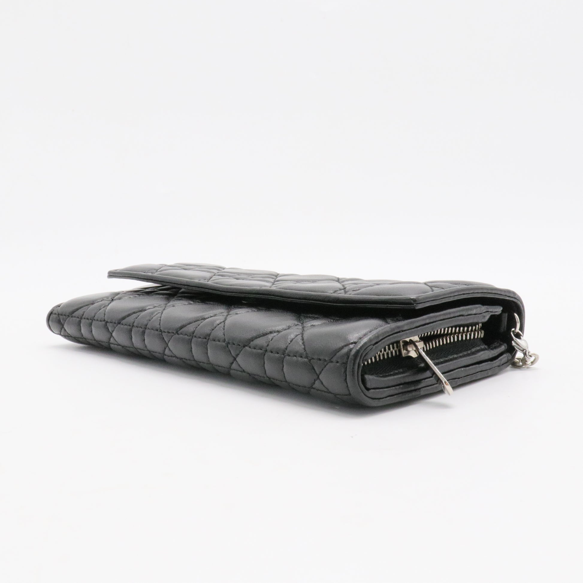 Lady Dior Croisiere Chain Wallet Cannage Quilt Lambskin