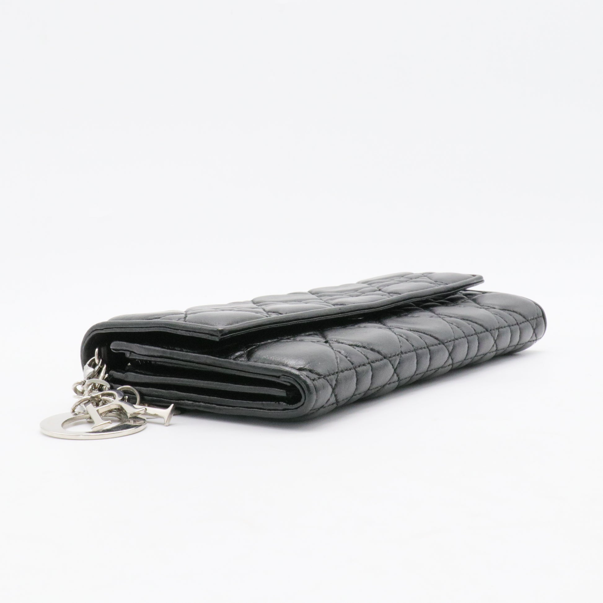 Lady Dior Croisiere Chain Wallet Cannage Quilt Lambskin