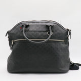 Guccisima Shoulder Handbag Black