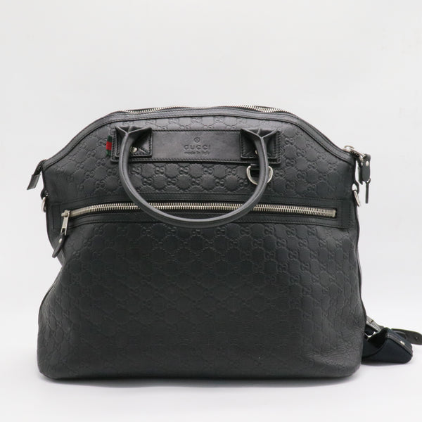 Guccisima Shoulder Handbag Black