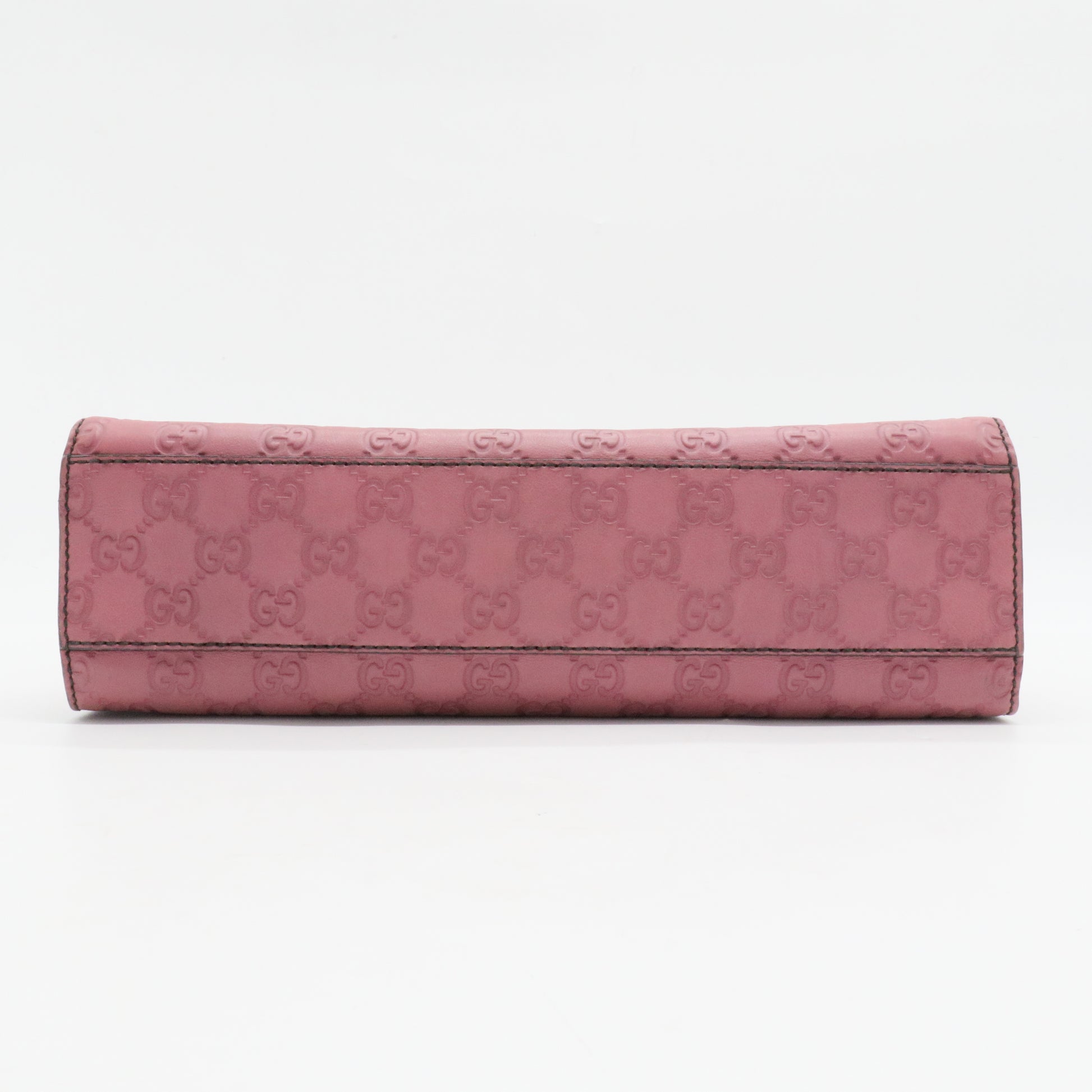 Emily Chain Flap Shoulder Bag Guccissima Leather Large