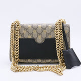 Padlock Shoulder Bag Printed GG Coated Canvas Small