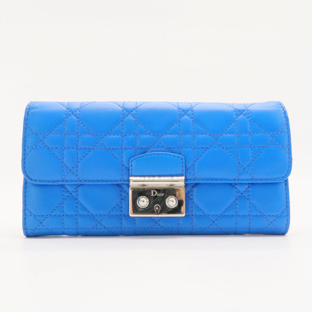 Miss Dior Croisiere Wallet Cannage Quilt Lambskin