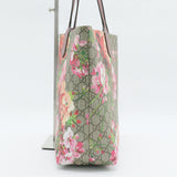 Tote Blooms GG Print Leather Medium