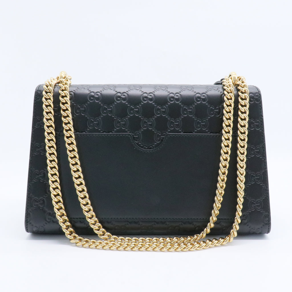 Padlock Shoulder Bag Guccissima Leather Medium