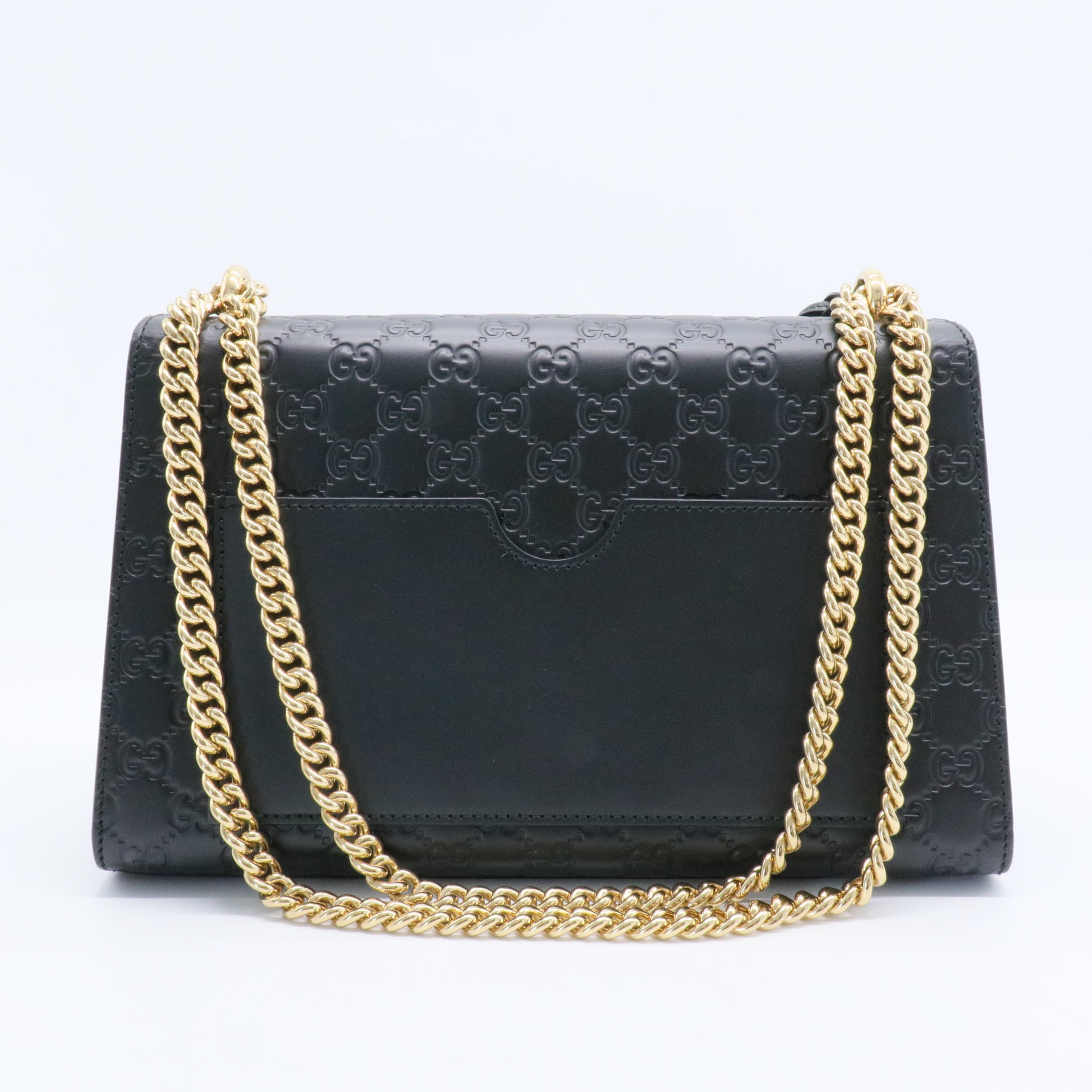 Padlock Shoulder Bag Guccissima Leather Medium