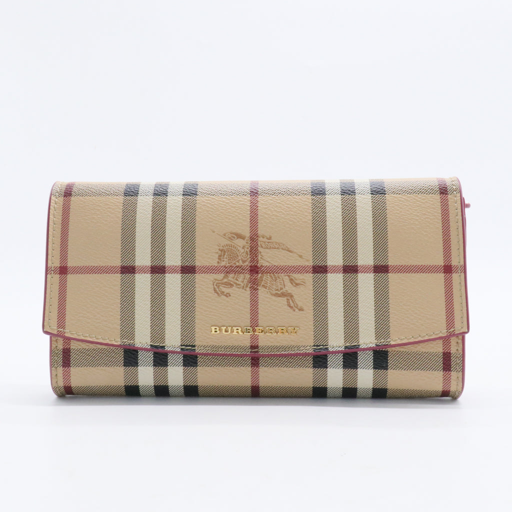 Harris Wallet Haymarket Coated Canvas Long