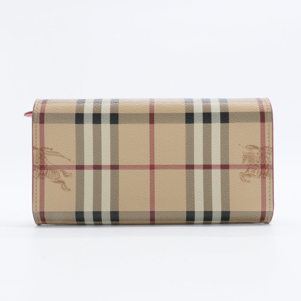 Harris Wallet Haymarket Coated Canvas Long