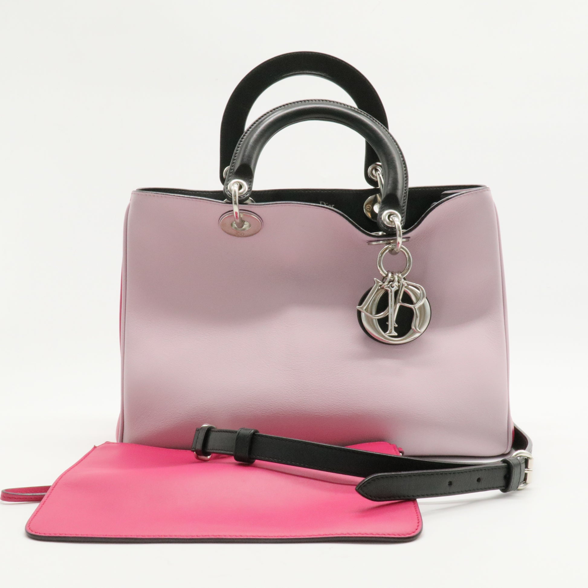 Diorissimo Tote Pebbled Leather Medium