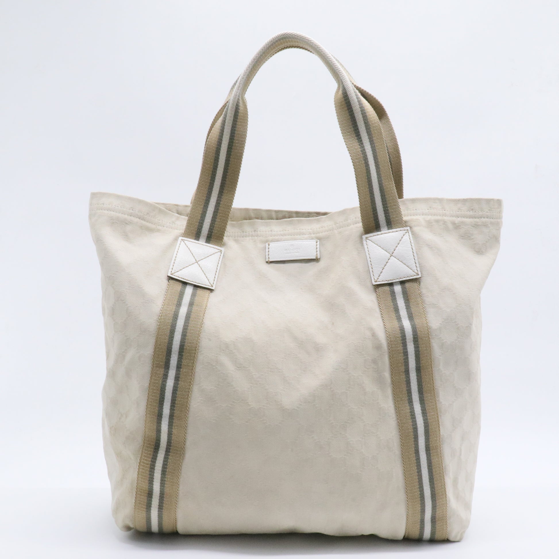 Original Web Tote GG Canvas Tall