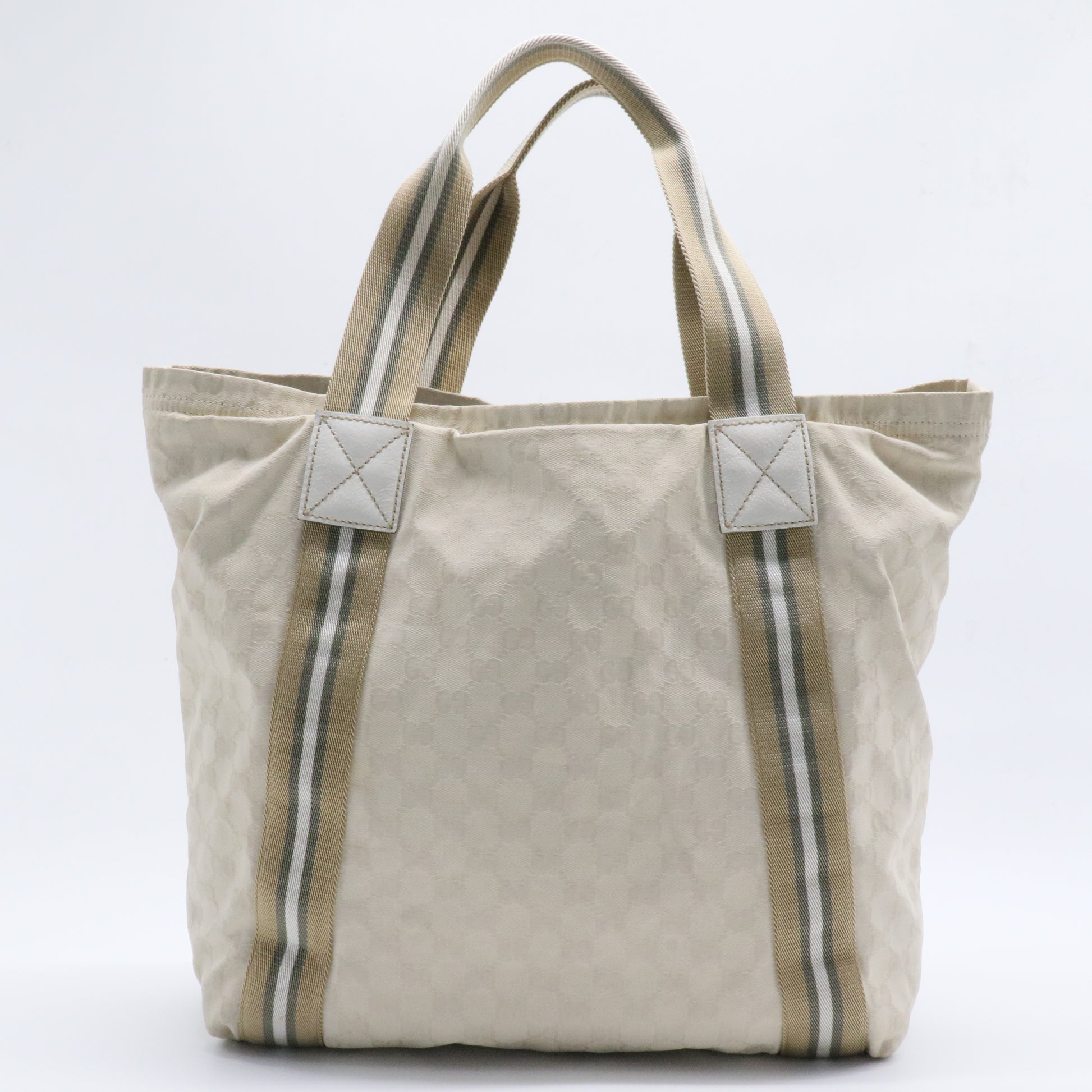 Original Web Tote GG Canvas Tall