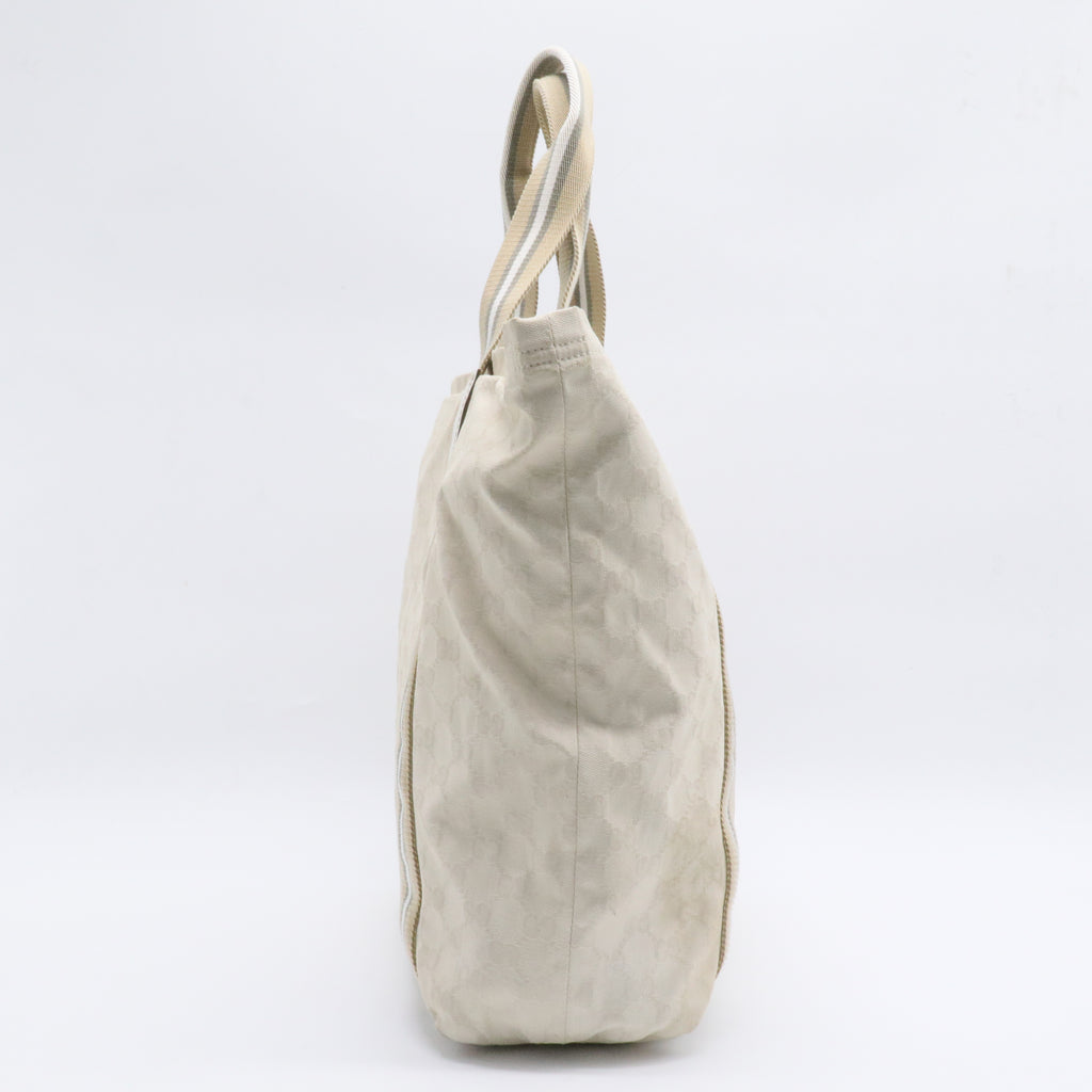 Original Web Tote GG Canvas Tall