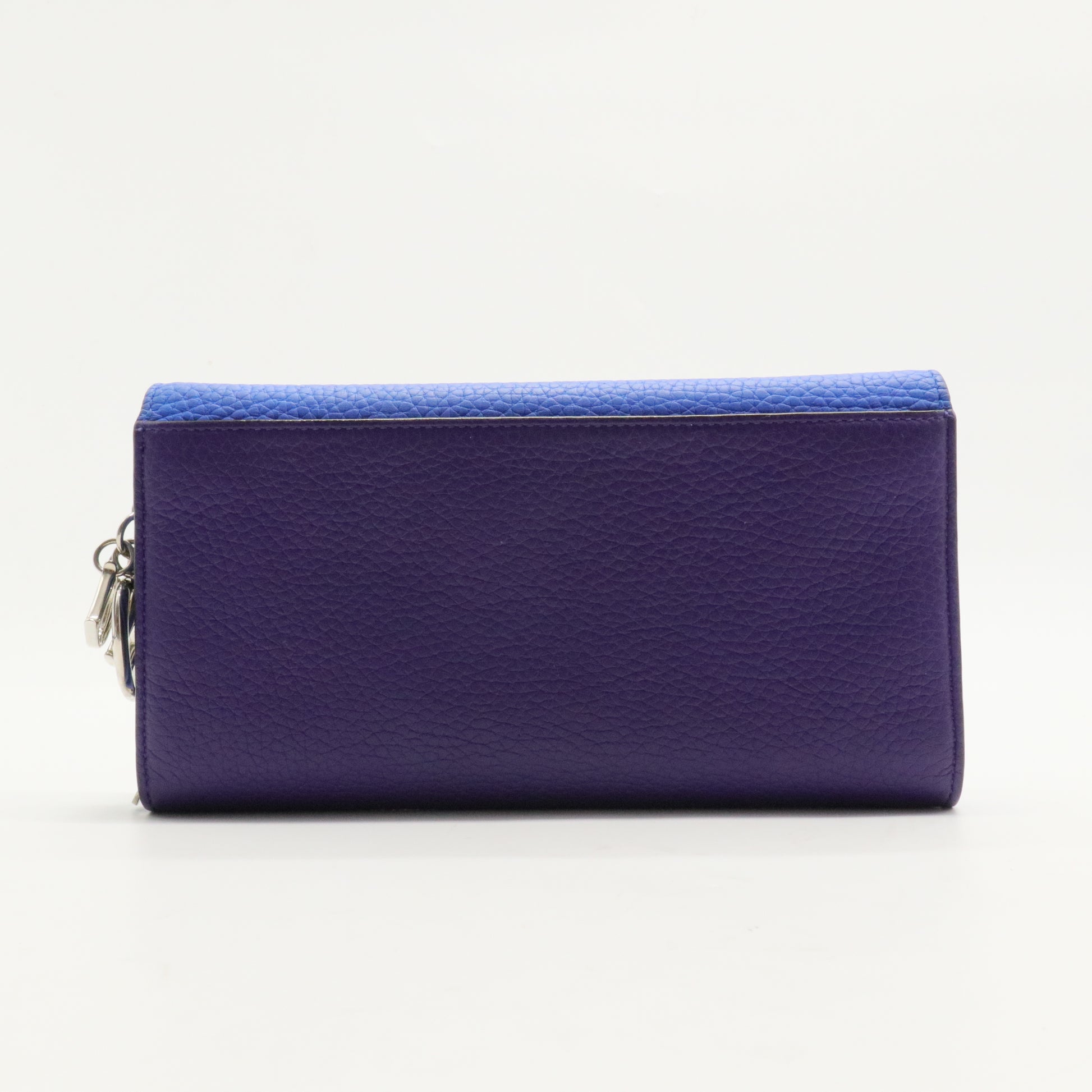 Leather Flap Wallet Bicolor