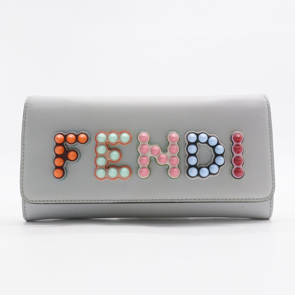 By The Way Continental Chain Wallet Leather