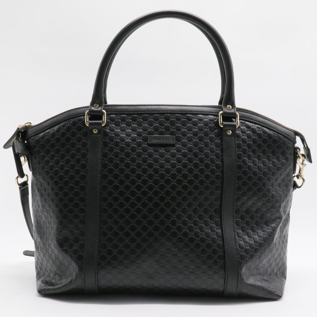 Nice Tote Microguccissima Leather