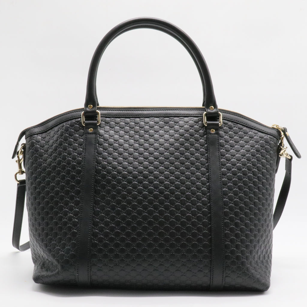 Nice Tote Microguccissima Leather