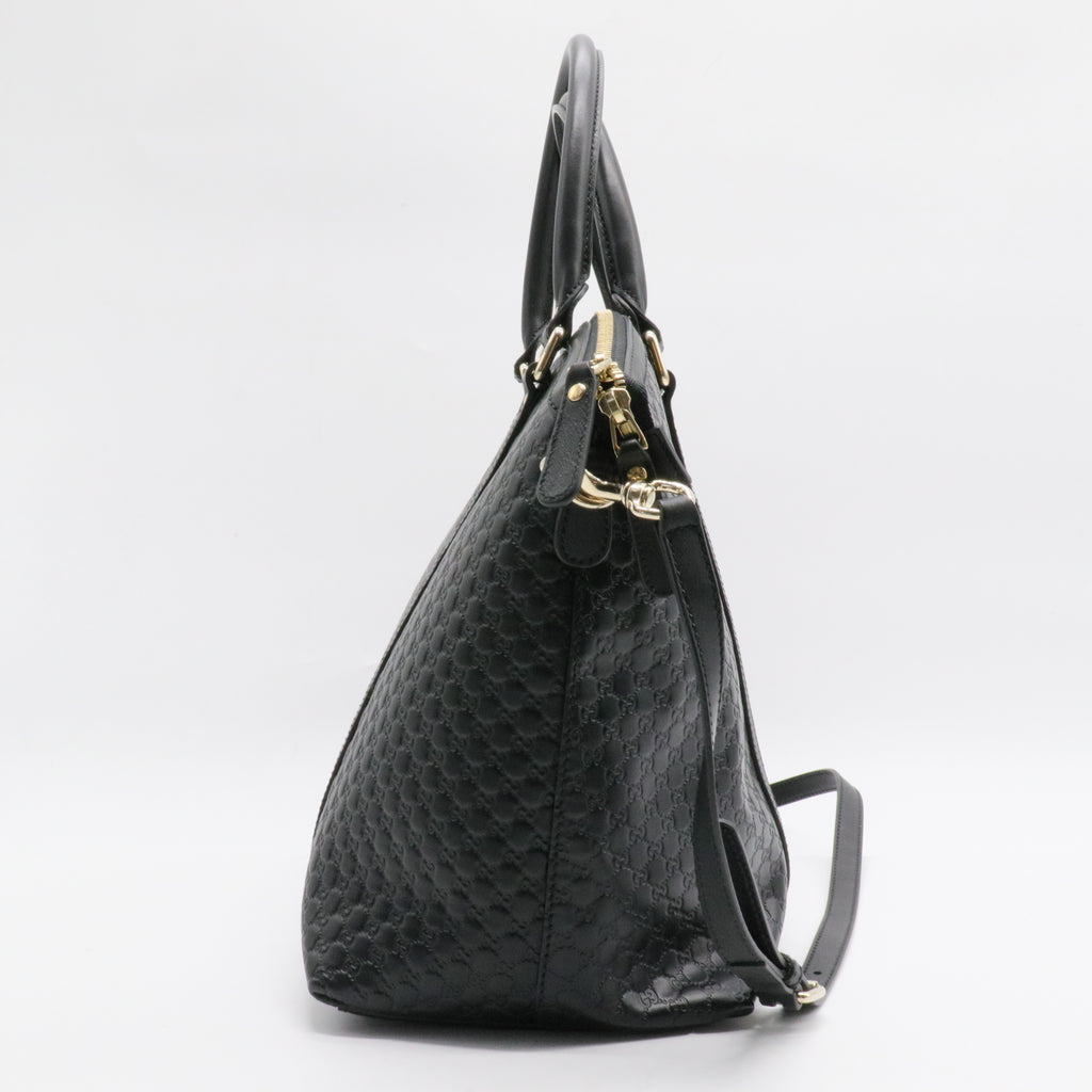 Nice Tote Microguccissima Leather