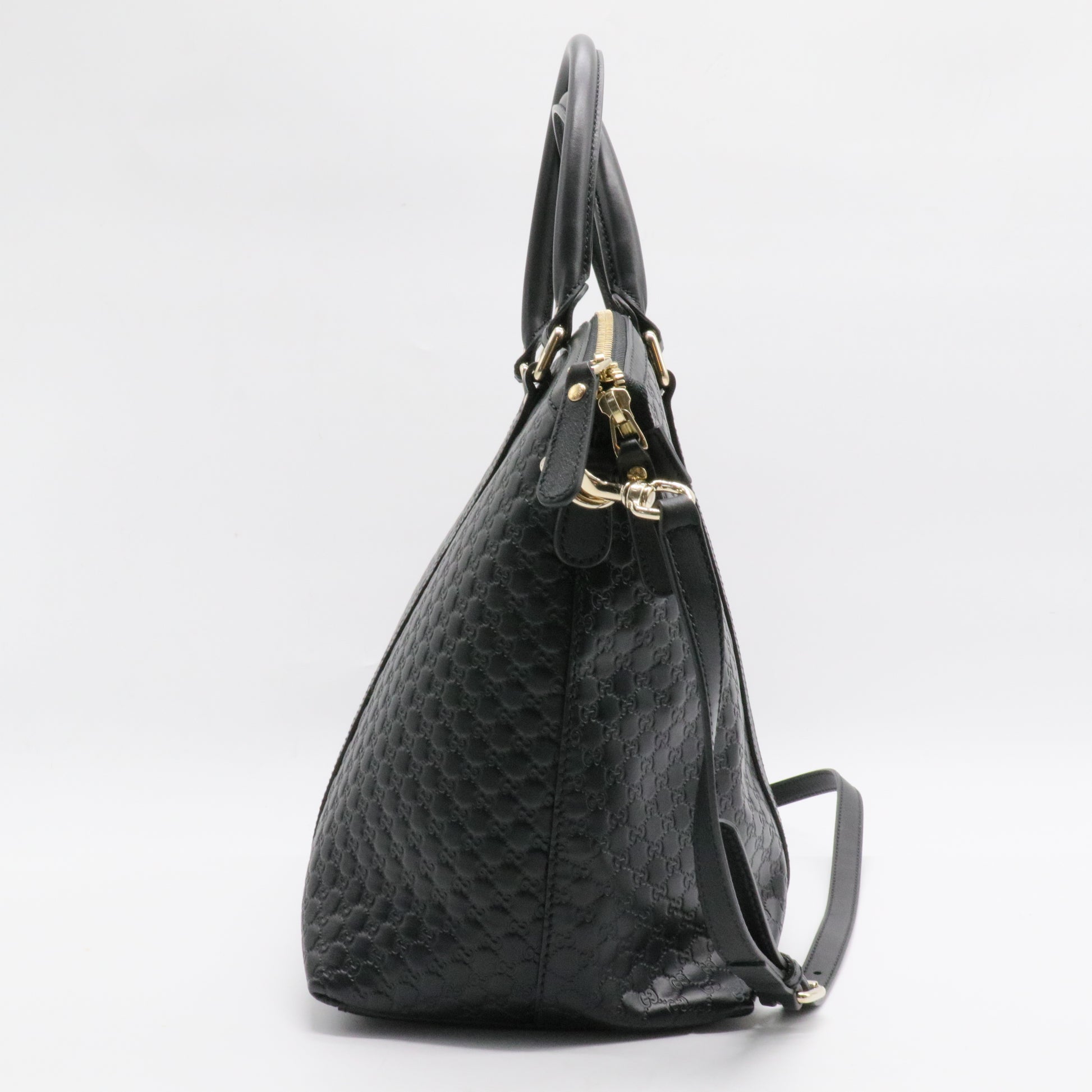 Nice Tote Microguccissima Leather