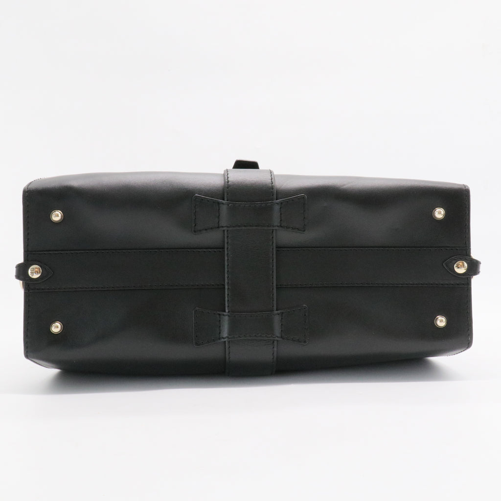 Stirrup Top Handle Bag Leather Large