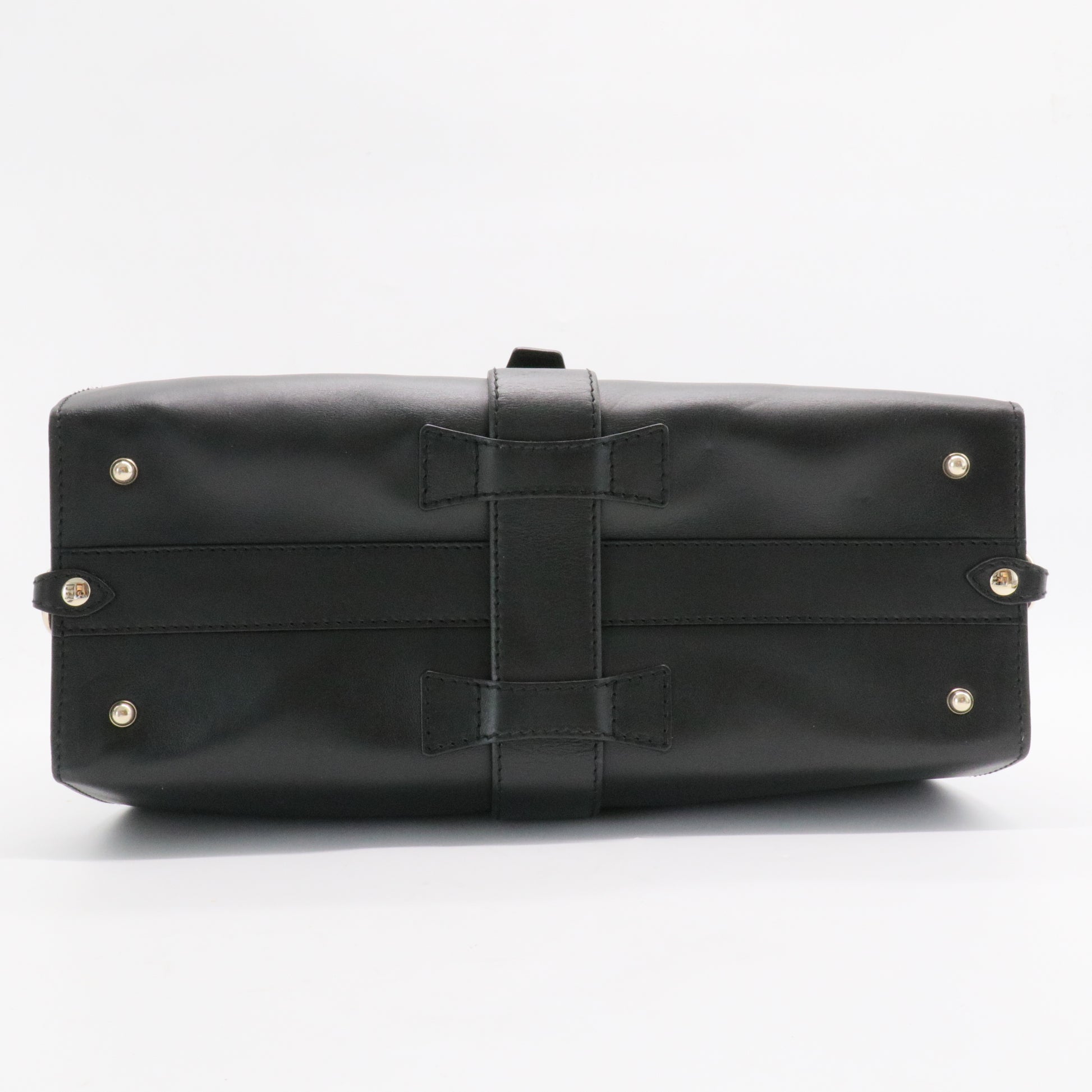 Stirrup Top Handle Bag Leather Large