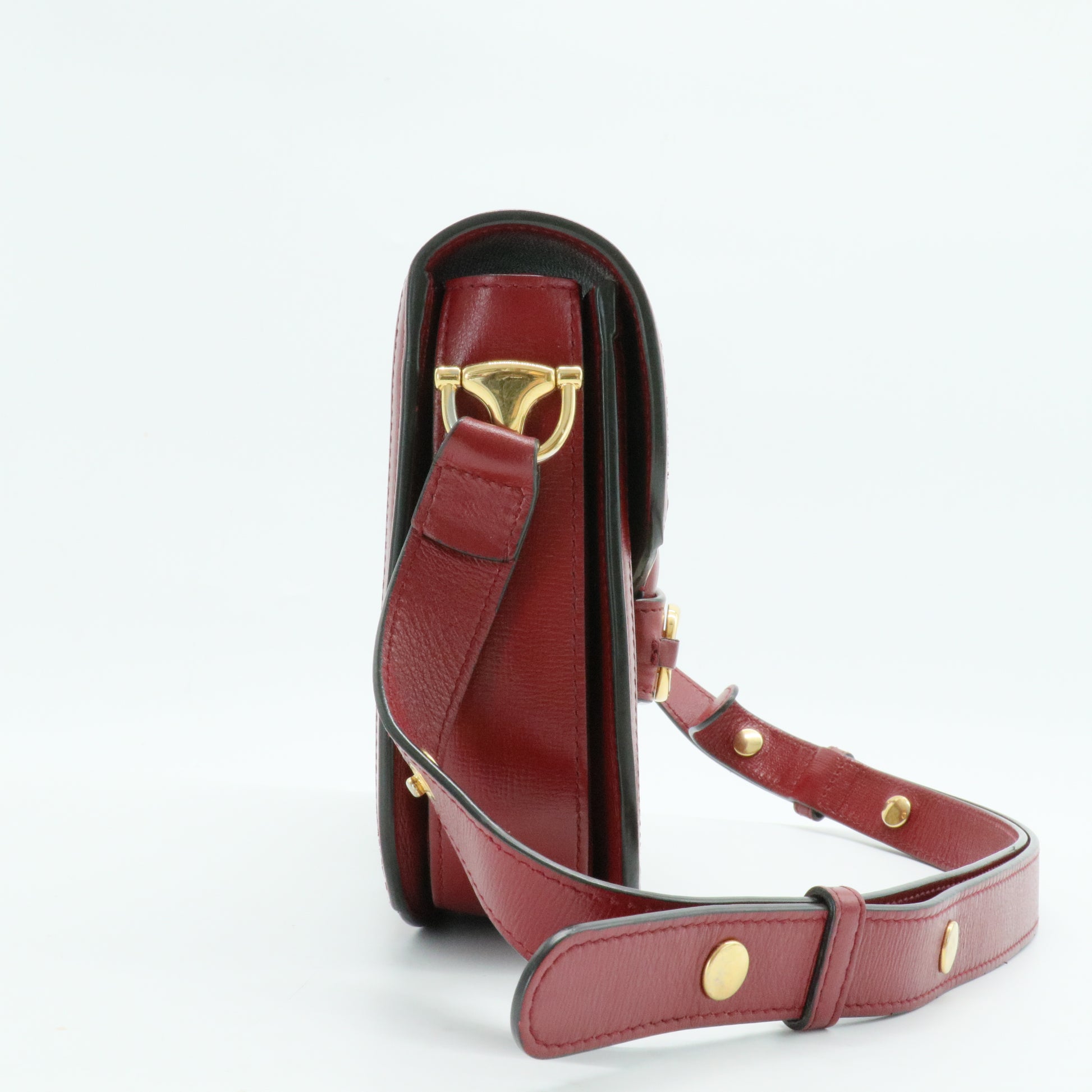 Horsebit 1955 Shoulder Bag GG Coated Canvas Small