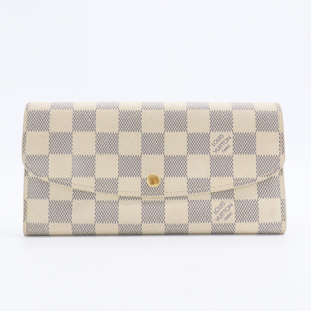 Damier Azur Pattern Emilie Wallet