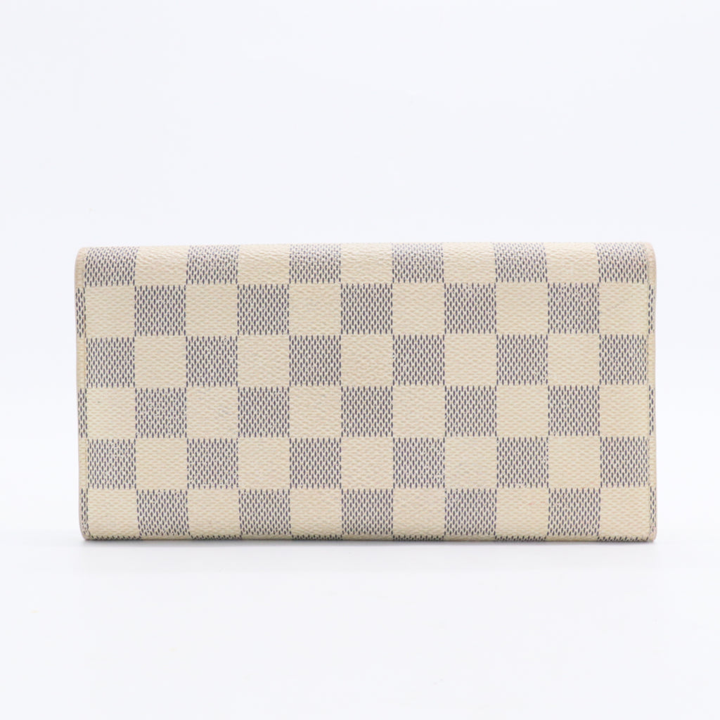Damier Azur Pattern Emilie Wallet