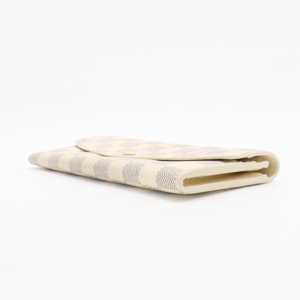 Damier Azur Pattern Emilie Wallet