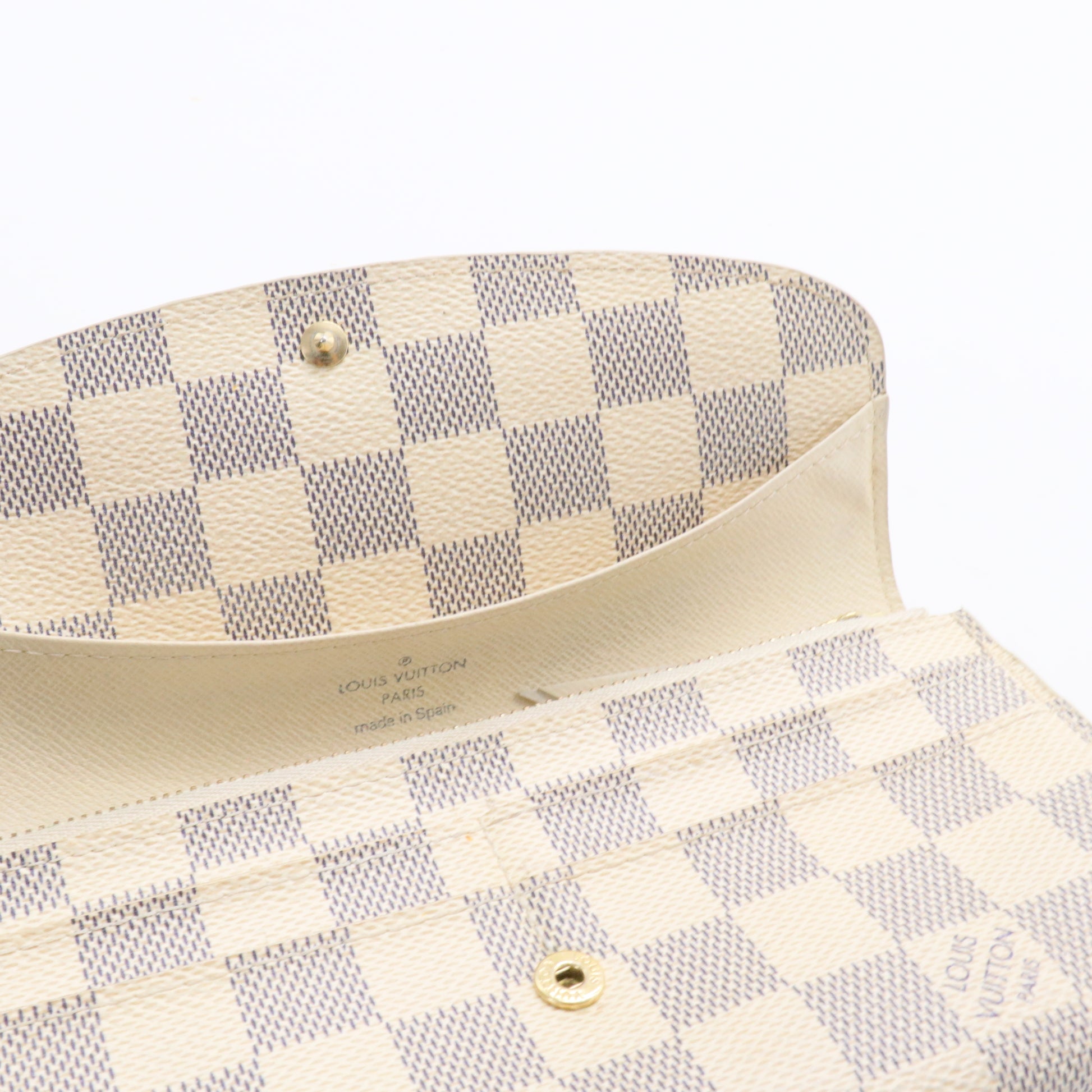 Damier Azur Pattern Emilie Wallet