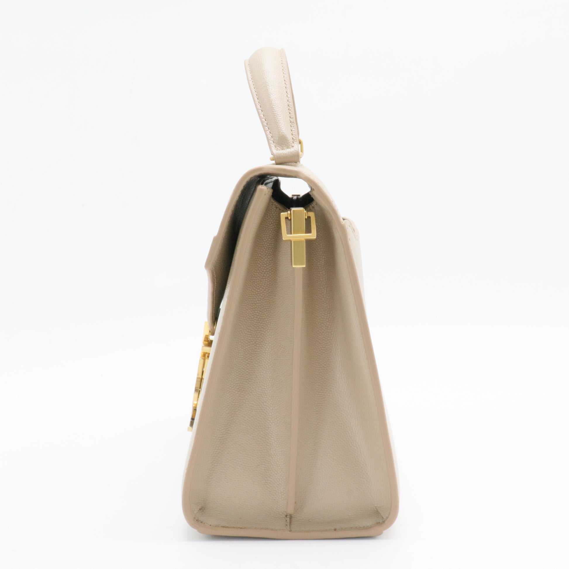 Cassandra Top Handle Bag Leather Mini