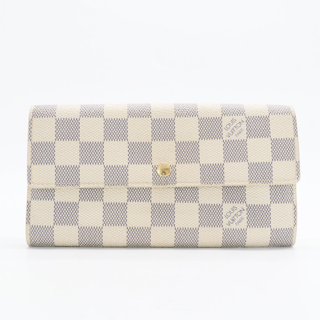 Damier Azur Pattern Emilie Wallet