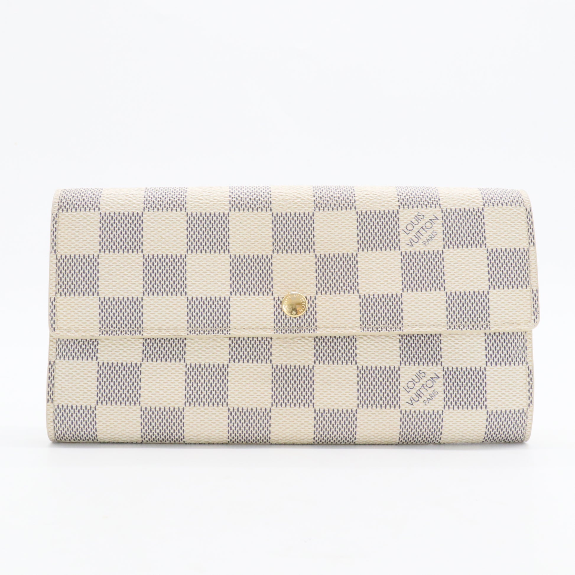 Damier Azur Pattern Emilie Wallet