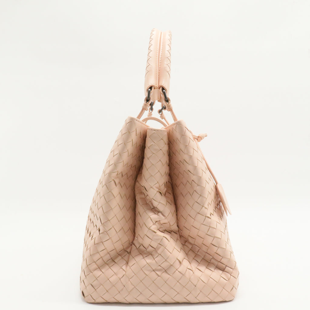 Roma Bag Intrecciato Nappa Medium