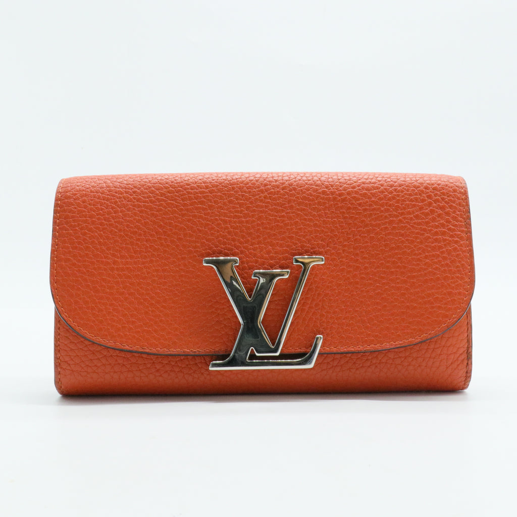 Taurillon Leather Vivienne Wallet